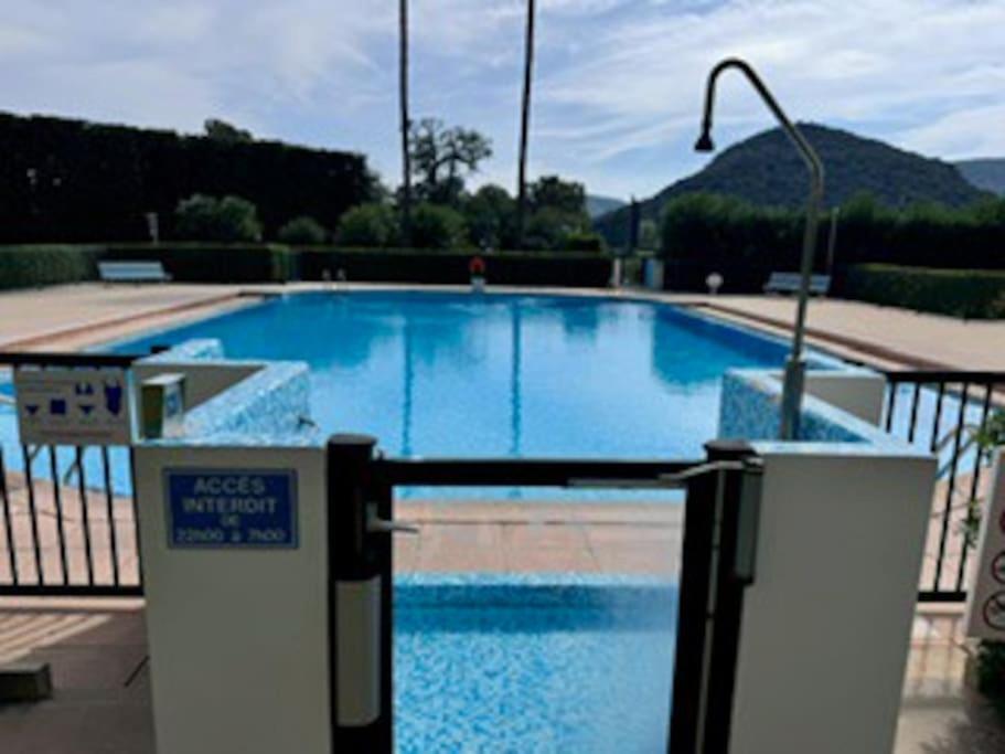 Studio 2Pers Piscine 10Min Plage Mandelieu Eksteriør billede